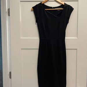 French Connection Body Hugging Black Dress (0)
